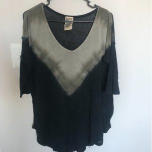 Free People Dip Dye knit top